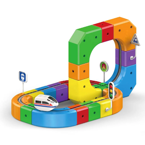 Magnetic Train Track Set