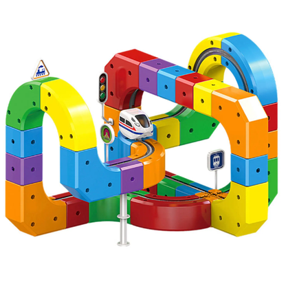 Magnetic Train Track Set